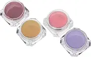 Tofficu DIY Crafts Epoxy Resin Pigment 4 Pcs Shifting Solid Non-Toxic Nail Art Colorant