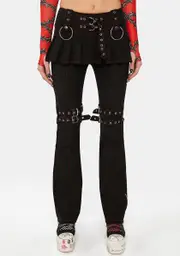 [Current Mood] Creating Chaos Strappy Skirt Pants