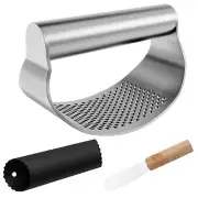 Garlic press kitchen tool garlic peeler professional ginger crusher ergonomic...