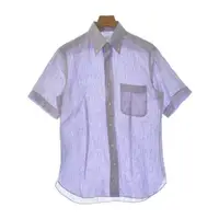 在飛比找蝦皮購物優惠-Brioni ION Ohh襯衫條紋 男性 紫 白色 日本直