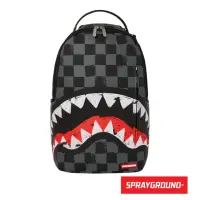 在飛比找momo購物網優惠-【SPRAYGROUND】VANQUISH II 棋盤格鯊魚