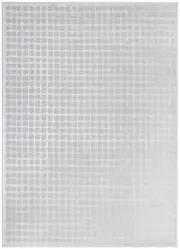 Jade Geometric Shapes Grey Rug