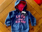 Pumpkin Patch Sz 12-18 Months Hoodie Jumper Brand New