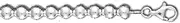 [JewelryWeb] 925 Sterling Silver 7.0 mm Ball Chain Bracelet Jewelry Gifts for Women - Length Options: 18 20