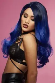 Smiffys Officially Licensed Manic Panic After Midnight Ombre Queen Bitch Wig