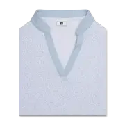 New Ladies FootJoy WOMENS OPEN PLACKET PRINT SLEEVELESS POLO Shirt,SKYWAY, SMALL