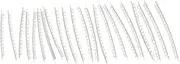 WHAMVOX 24pcs 24 Oud Instrument v Guitar Stainless Steel Fret Wire Electric Guitar Frets Fret Guard Bass Guitar Parts Bass Fret Wire Accessories for Guitar Accessories Metal Brass