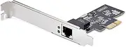 StarTech.com 1-Port 2.5Gbps PCIe Network Card/Adapter, Computer LAN Card, Intel I225-V, Multi-Gigabit NIC/Ethernet Card
