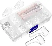 OATIPHO Silicone Nose Pads for Eyeglasses Replacement Nose Pad Set Skid-resistant