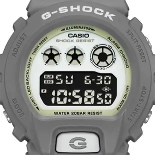 CASIO G-SHOCK 綠色光芒 時尚電子腕錶 DW-6900HD-8