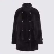 [Brunello Cucinelli] Brunello Cucinelli-Jackets Marrone-Donna 40