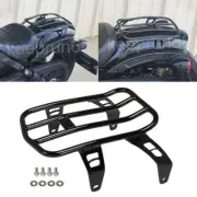 Rear Solo Seat Luggage Rack For Indian Scout Bobber Twenty Sixty 2018-2024 Black