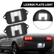For 2005-2009 Mustang Ford GT White LED Rear License Plate Lamp Reverse Light