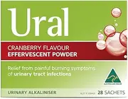 Ural Effervescent Cranberry Powder 4 g x 28 Sachets