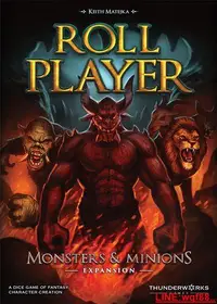 在飛比找露天拍賣優惠-【小新桌遊】Roll Player: Monsters & 