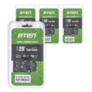Full Chisel Chainsaw Chain 20 Inch .063 .404 66DL for Stihl 66 MS 650 660 4 Pack