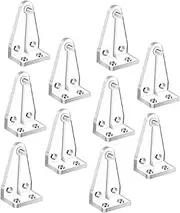 QUMIIRITY 10pcs Window Blind Securing Hook Blinds Shades Brackets Transparent See Pom Blinds Hardware Blind Attachment Hook