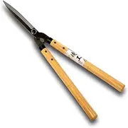 KAKURI Japanese Small Hedge Shears Heavy Duty Bush Cutting Shears, 5.9 Inch Compact Straight Blade, Made in JAPAN