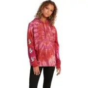 Volcom AUBURN Women's Iconic Stone Hoodie Sweatshirt, US Large