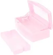 BIUDECO Nail Art Tool Tray Box for Tweezers Hair Cutters Manicure Tool Sterilizer Plastic Tray