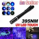 395nM Mini UV Ultra Violet LED Flashlight Blacklight Light Inspection Lamp Torch