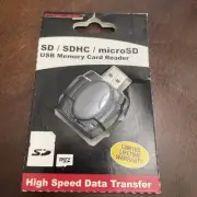 SD/SDHC/microSD USB Memory Card Reader