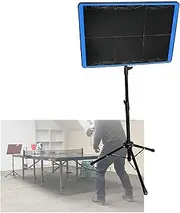 Foldable Table Tennis Rebound Board, Portable Pingpang Self Training Accessory for Home Gyms Schools Clubs Office