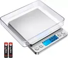 AMIR 500G Digital Kitchen Scale - Accurate, Stainless Steel, LCD Display