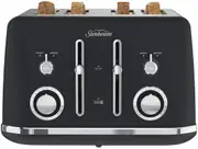 Sunbeam Alinea Select 4 Slice Toaster Black