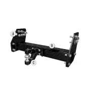 Hayman Reese Towbars Light Truck Wired for Isuzu N Series NLR Tipper 01/2018-On