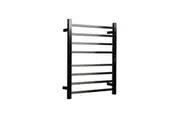 HOTWIRE Hotwire Heated Towel Rail - Square Bar (H700mmxW530mm) with Timer - Gun Metal