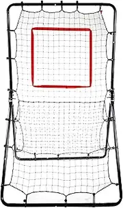 Trademark Innovations Baseball Pitchback Adjustable Rebounder Net Trainer