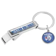 Western Bulldogs AFL Can and Bottle Opener Key Ring