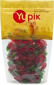 Yupik Gummy Red Peppers, 2.2 lb (35.2 oz), Gluten-Free, Cherry Flavored, Soft & Chewy, Colorful Gummies, Fun Treat, Sweet Candy, Delicious Snack, Ideal for Gifting, Holidays & Decorating