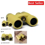 8X32 Waterproof Compact Binoculars for Bird Watching & Wildlife Viewing - Yellow