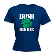 Alcohol Irish Were Drunk - Funny Novelty Womens T-Shirt T Shirt Tshirt