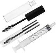 Healvian Refillable Eyelash Tubes 12pcs 10ml Mascara Bottles Spoolie Included for Makeup Artist Diy Lashes