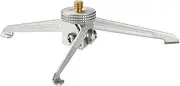 Campingmoon Outdoor Stainless Steel 1/4 Camera Stand Foldable Aluminium Gas Tank Tripod Camping Gas Lantern Stand
