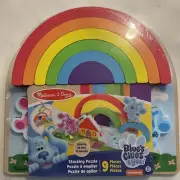 Melissa & Doug - Blue's Clues & You Stacking Rainbow Puzzle Nickelodeon NEW