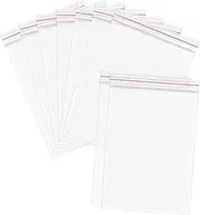 CIYODO 10pcs Clear Resealable Storage Bags Zip Seal Top Bags for Clothes Shoes and Travel Packing Transparent Packaging for Clean