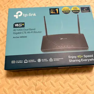 wifi分享器 TP-link  Archer MR600(可插4G網卡）