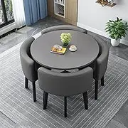 Modern Office Reception Room Club Table and Chair Set for Small Office Conference Room Kitchen Lounge and Living Room Stylish and Functional Dining Room Furniture