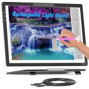 Rechargeable A4 Copy Tracing Light Pad with Type-C Port, Ultra-Thin Diamond P...