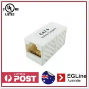 Cat6 Inline Joiner RJ45 CAT6 Coupler Female Joiner Cable Extender UL Listed
