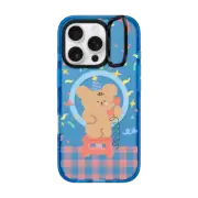 iPhone 16 Pro Impact Ring Stand Case MagSafe Compatible Calling Bear