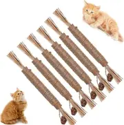 Raffia Silvervine Sticks for Cats, Silvervine Sticks for Cats, Cat Chew Toy