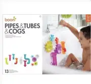 13pc Boon Pipes/Cogs/Tube Baby/Kids Bath Fun Shapes Toy Bundle 12m+ Children