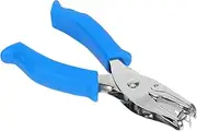 KICHOUSE 6mm Office Paper Hole Puncher Small Craft Puncher for Documents Blue Handle