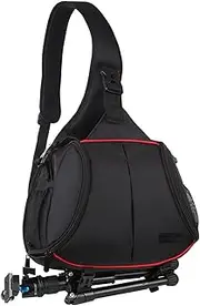 BLBMTCBCAG Photography Digital SLR Camera Photo Lens Bag Backpack Triangle Water-resistant Single Shoulder Messenger Bag Camera Backpack Camera protection