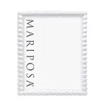 Mariposa Baubles White Frame, 8 x 10